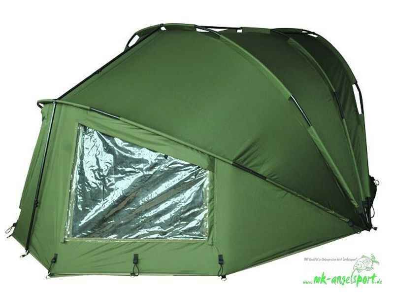 PRO-ZONE-SX-2-Man-XLarge-Bivvy_b9-png Tenda da pesca verde resistente, ideale per i carpisti, che offre riparo e comfort.