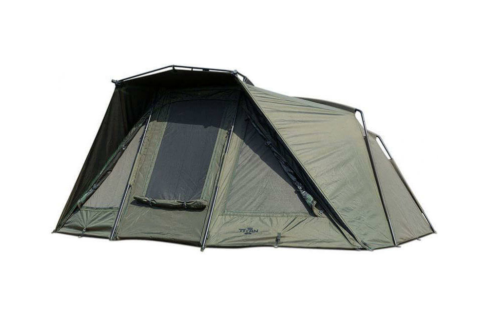 Das Nash Titan T1 Zelt ist das ideal 1 Man Bivvy für kurze Sessions.