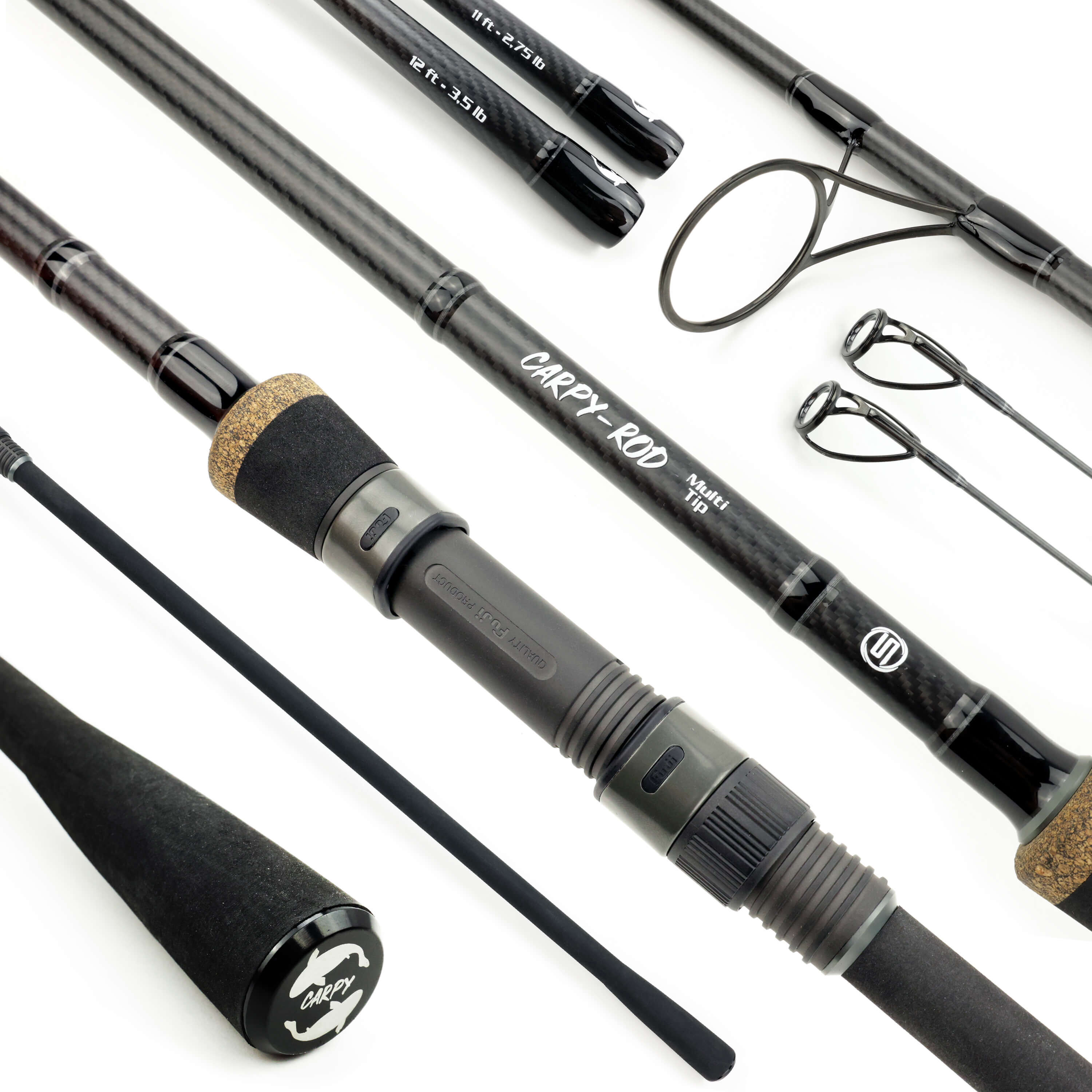 Canna da pesca alla carpa di alta qualità progettata per prestazioni e durata ottimali.