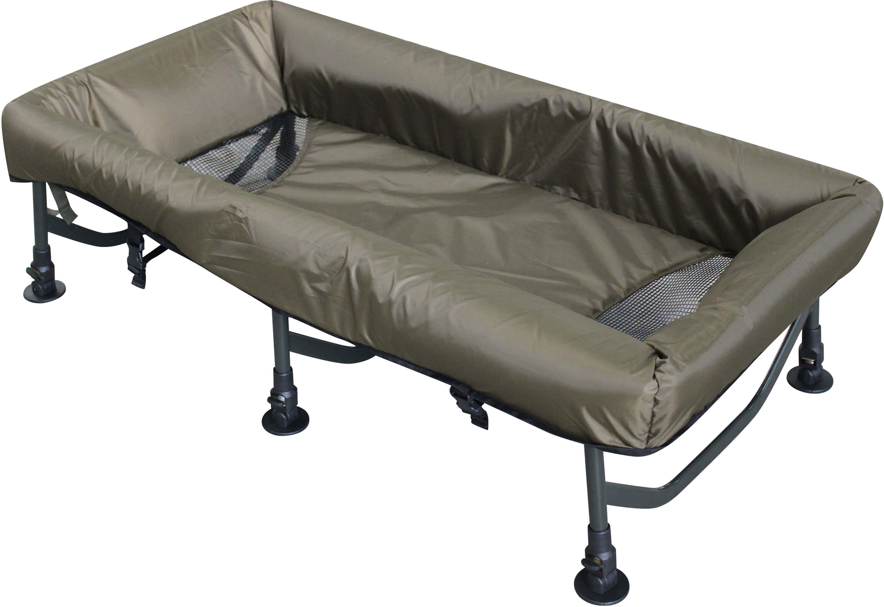 carp-xxl-unhooking-mat Silla cama de pesca cómoda y duradera para pescadores de carpas, perfecta para largas sesiones.