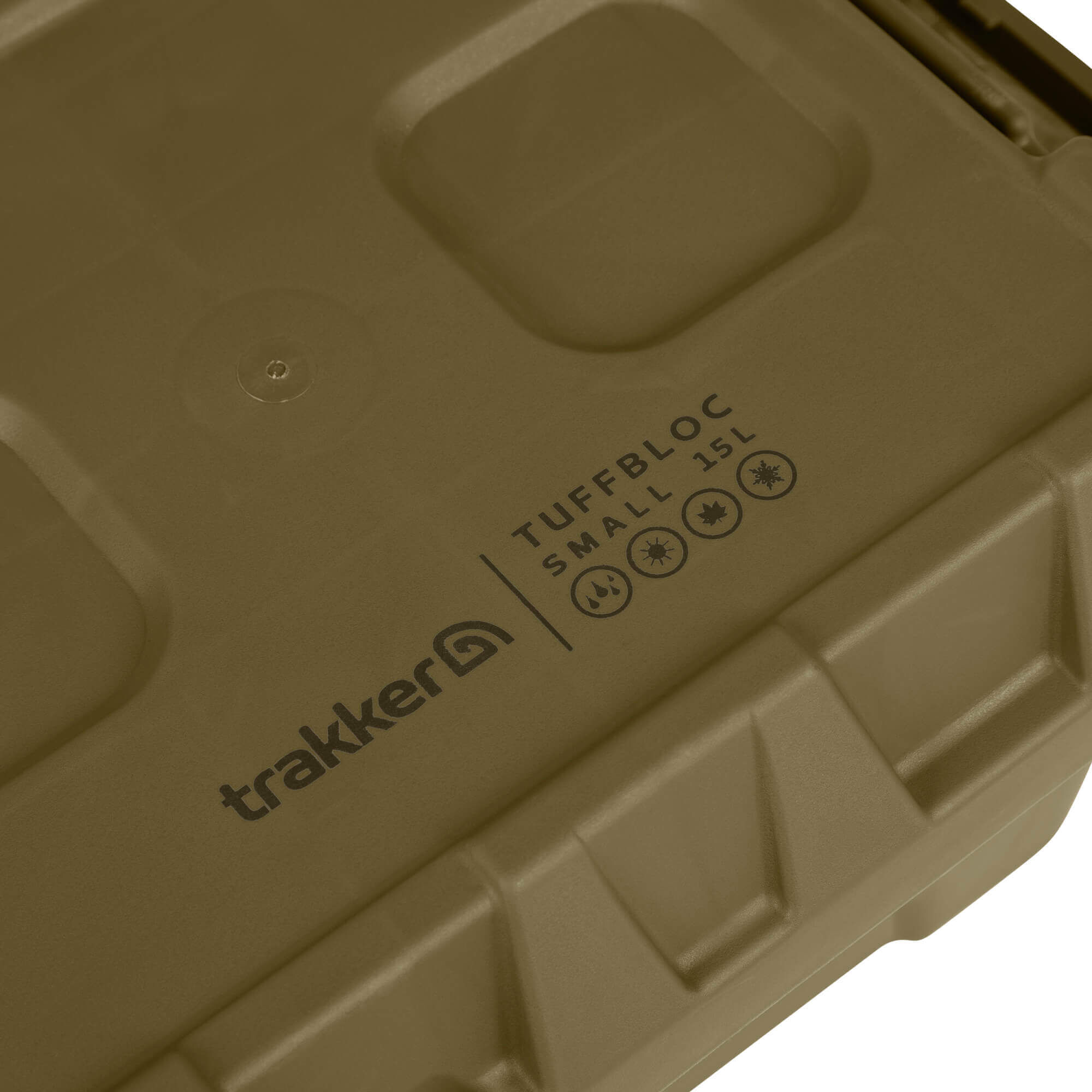 Contenitore Trakker Tuffbloc S Resistente contenitore Trakker Tuffbloc per organizzare l'attrezzatura e gli accessori per la pesca alla carpa.