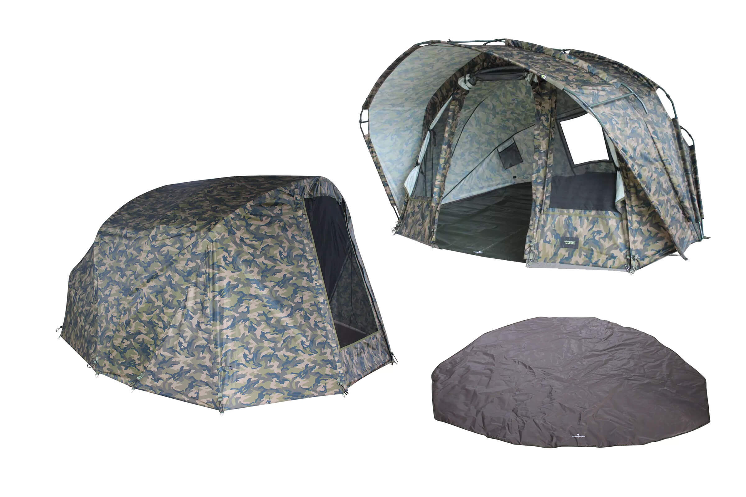 Bivvy 2Man Fort Knox Ghost plus Winterskin und Bodenplane Bivvy 2Man Fort Knox Ghost plus Winterskin und Bodenplane