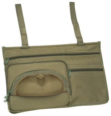 trakker-204905-bedchair-pouch Die kleine Angelliegen Organizer ist kompatibel zu nahezu allen Bedchair Modellen.