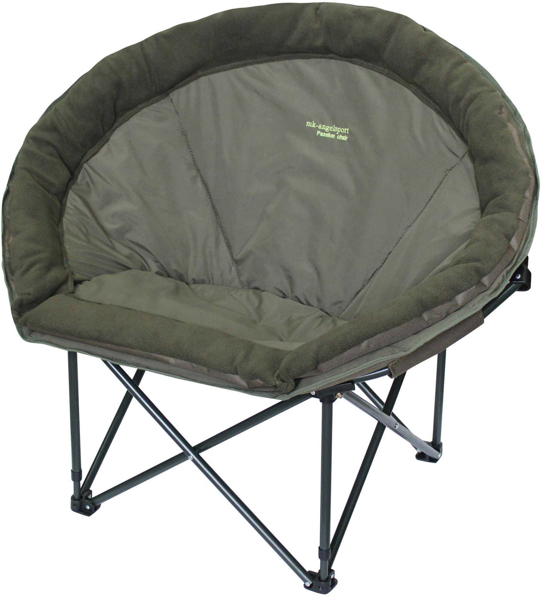 mk-carp-chair-passion-5 Bequemer Angelstuhl für Karpfenangler, perfekt für lange Stunden am Wasser.