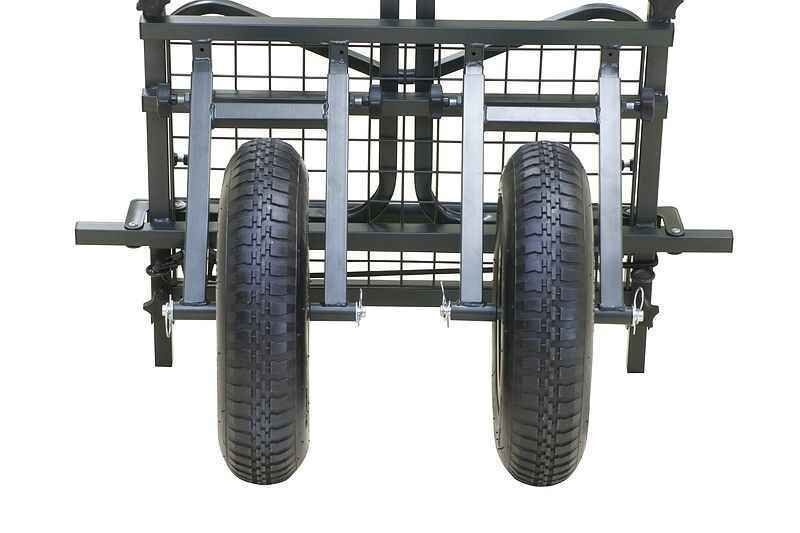 Trolley-THE-GIANT-TRUCK-Deluxe-2011er-Version_b5-png Odolný rybářský vozík s pevnými koly pro přepravu náčiní a vybavení na lovná místa.