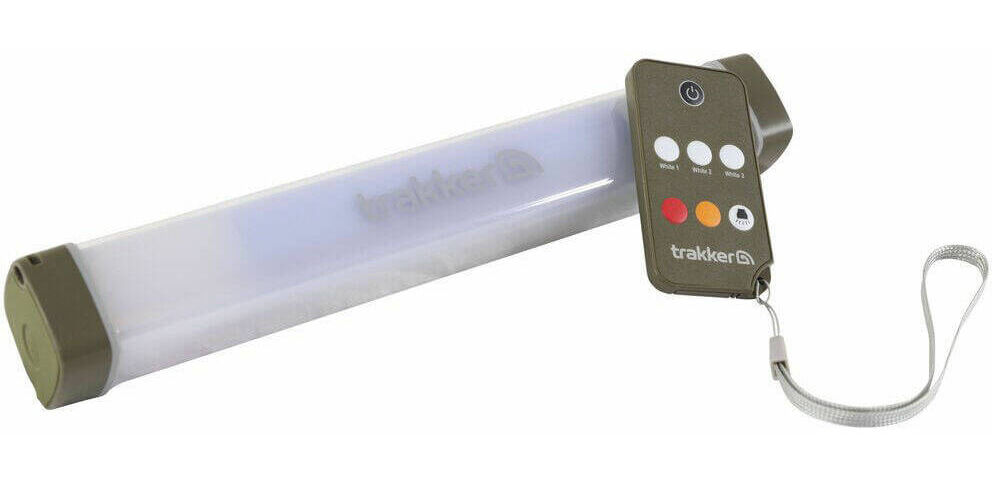 trakker-nitelife-bivvy-light-remote-200 Die Bivvy Lampe besitzt eine Fernbedienun.