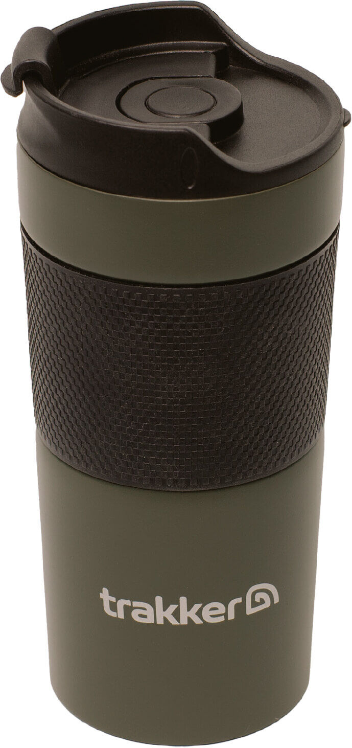 Trakker Armolife Thermal Coffee Press Mug - Tasse à café isotherme Tasse thermique Trakker durable pour les pêcheurs, parfaite pour les boissons chaudes pendant la pêche.