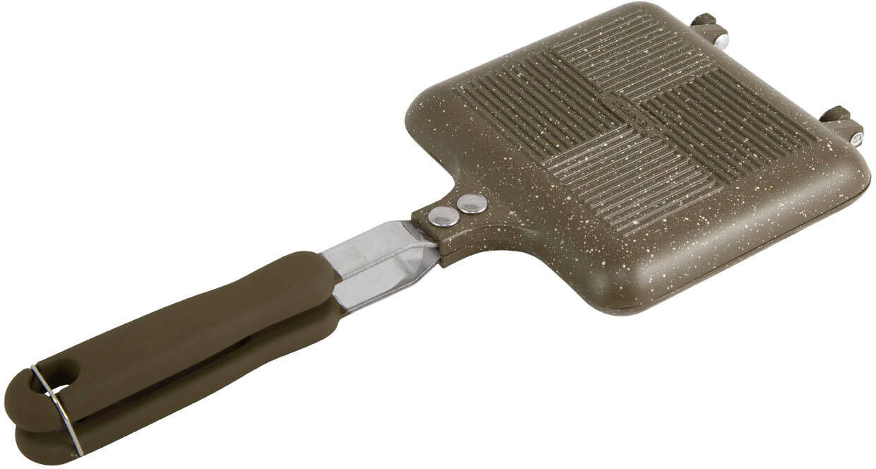 211908_Trakker-Marble-Toast-Maker1 Der Trakker Toasty Manager beistz ein kleines Packmaß und passt in jede Tackle Tasche.