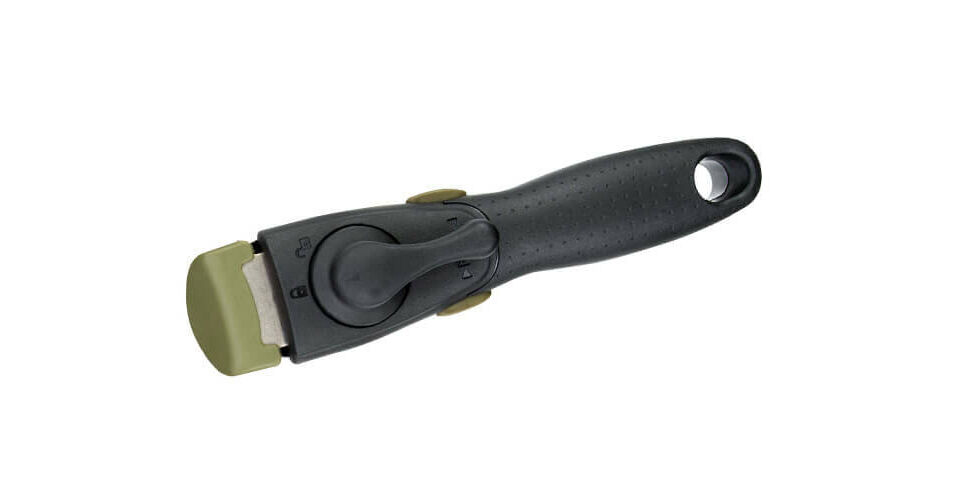 Armolife_Marble_Handle_01-8-8 Mit dem Schnellwechselgriff kann jeder Kochtopf schnell gewechselt werden.