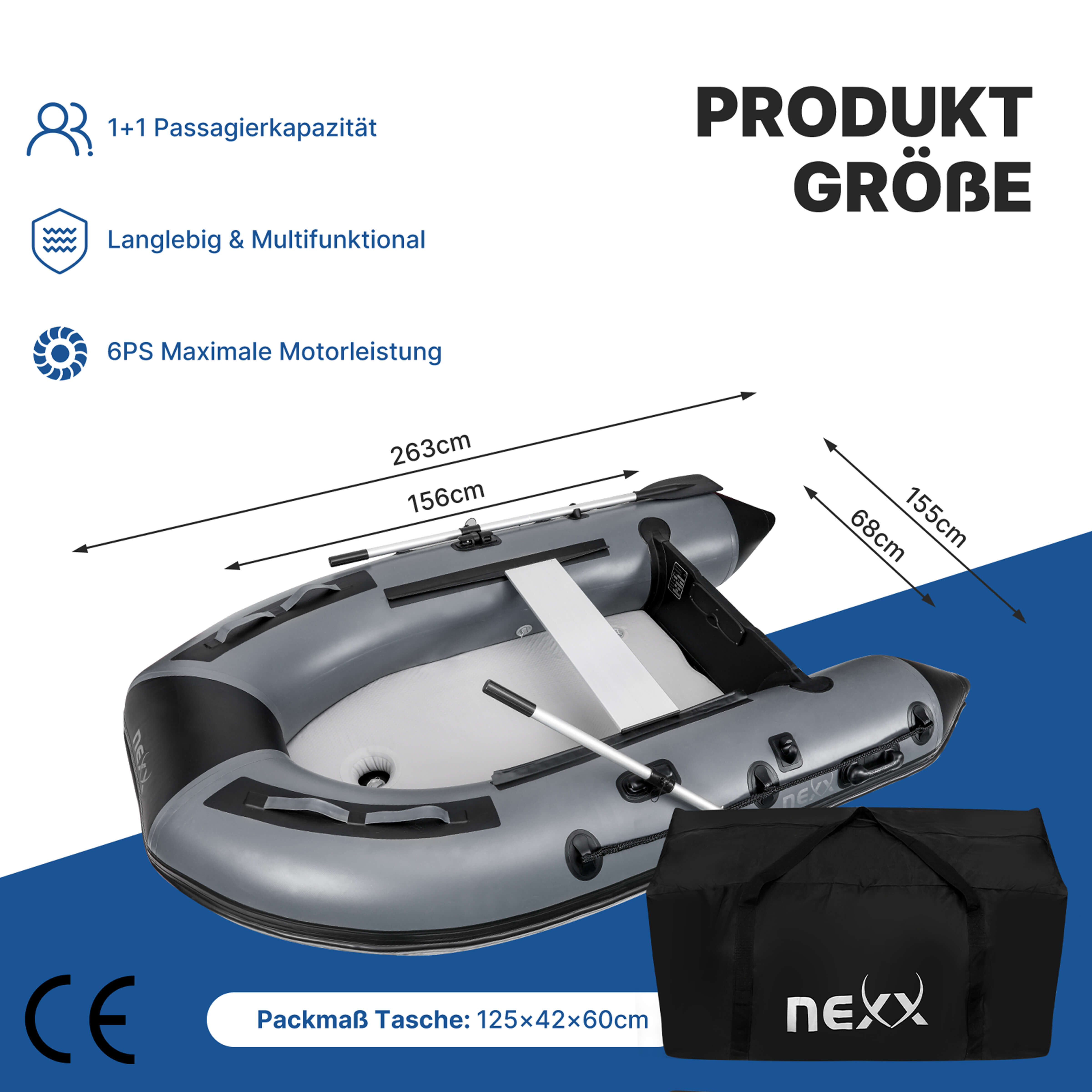 Bateau gonflable durable pour les pêcheurs, parfait pour les aventures de pêche à la carpe sur l'eau.