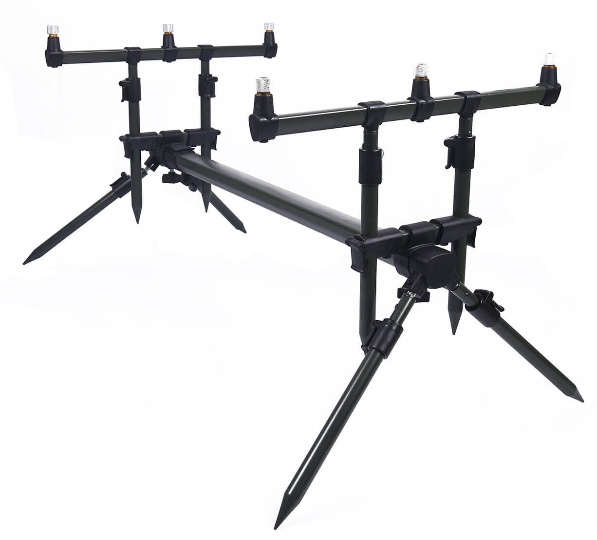 rod-pod-solid-mk Duurzame karperhengelhouder voor veilige plaatsing van de hengel en optimale viservaring.