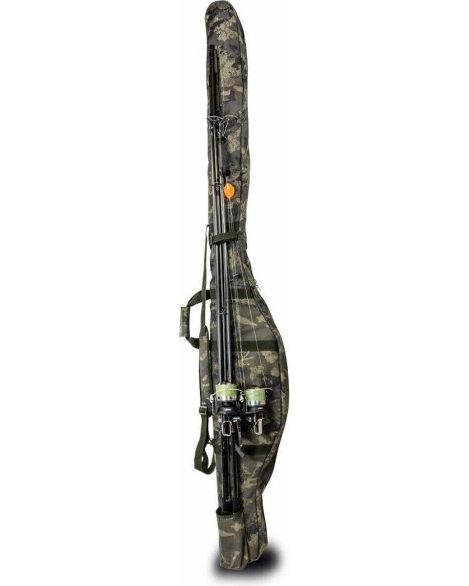 solar-rod-holdall-12ft-2 Das Solar 3+2 Rod Holdall bietet Platz für insgesamt 5 Angelruten.