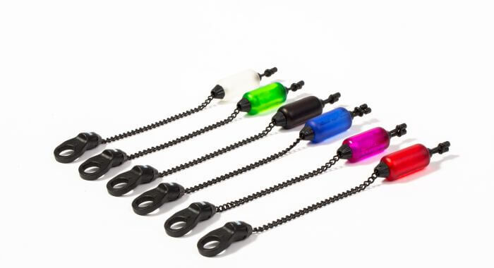 nash-bobbin-set-medium Coloridos indicadores de picada electrónicos para la pesca de carpas, imprescindibles para detectar las picadas.