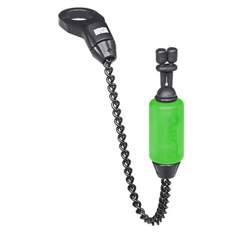 nash-bobbin-green-t5309 Unverzichtbares Karpfenangelgerät mit grünem Bissanzeiger für präzise Fänge.