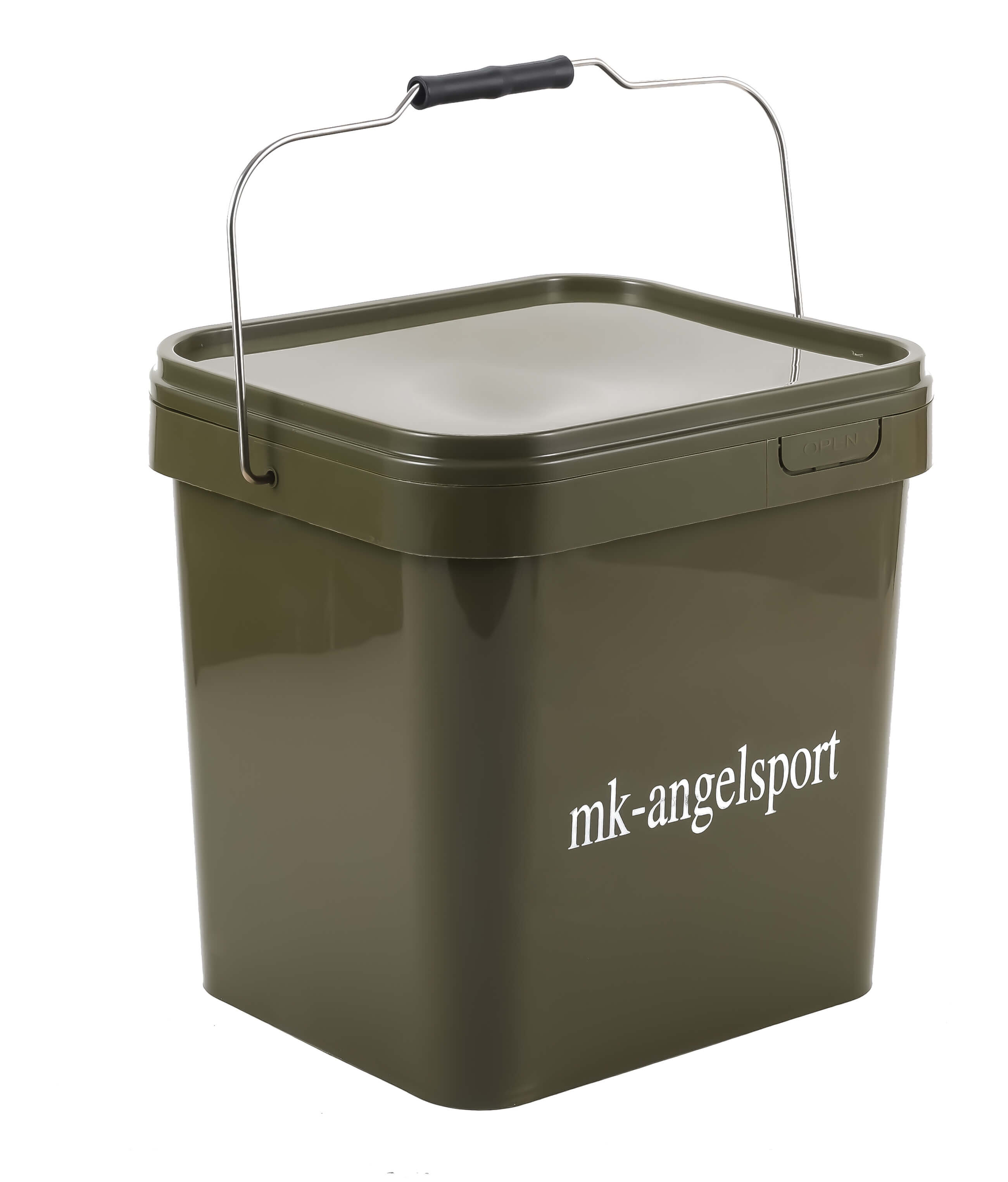 MK Bait Bucket 17 Liter Futter Eimer mit Henkel