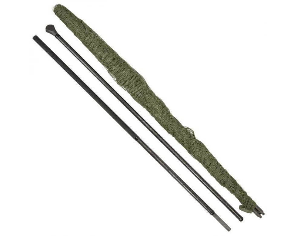 trakker-214205-landing-net Hoogwaardig schepnet voor karpervissen met duurzaam handvat en gaas voor gemakkelijk ophalen van de vangst.
