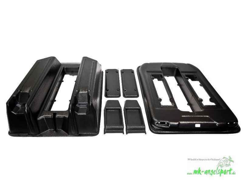 CM-XXL-Rumpf-png Durable and versatile black fishing rod holders for carp anglers' tackle setup.