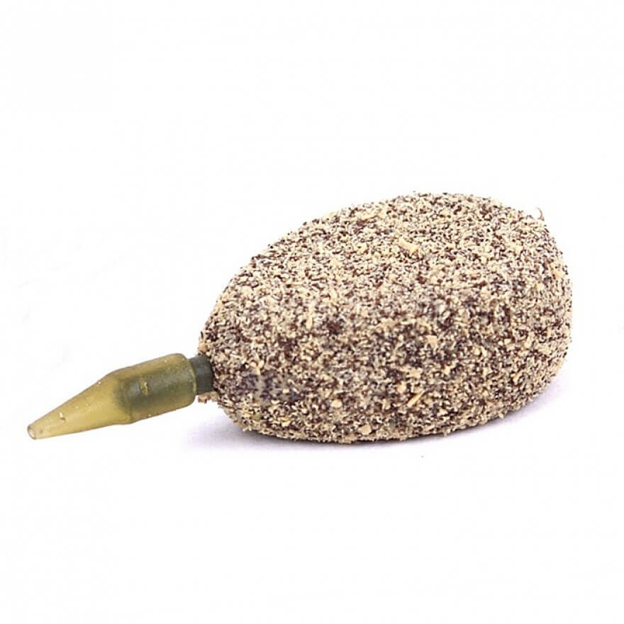 nash-inline-flat-pear-lead Peso del plomo para pesca de carpas de alta calidad para una presentación óptima del cebo y una distancia de lanzamiento óptima.