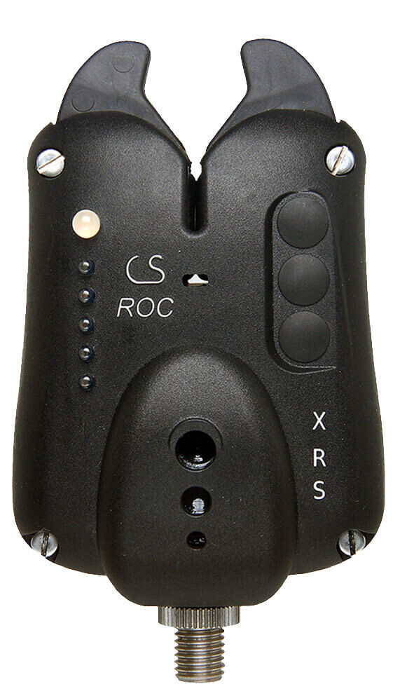 carpsounder-roc-xrs-acc Der Funkbissanzeiger ist so designed, dass die Rute auch bei heftigen bissen stets in der Ablage bleibt.