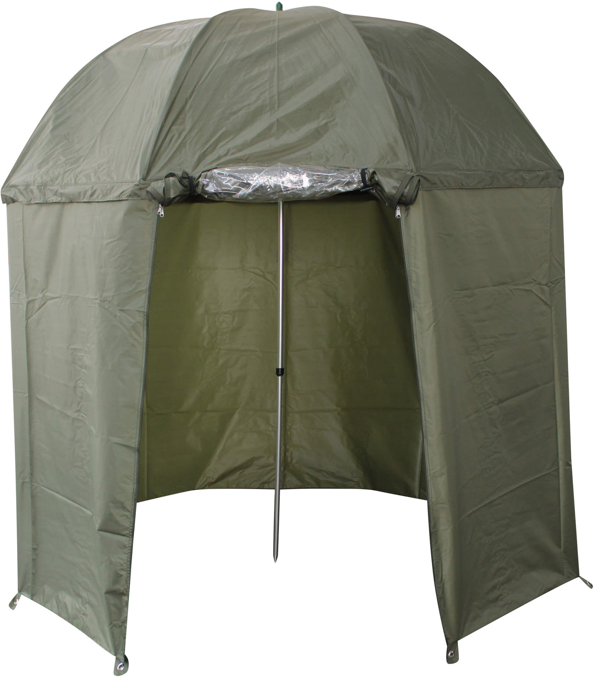 Paraguas de pesca Brolly MK 2,5 m Refugio de pesca duradero para pescadores de carpas, que brinda protección contra los elementos.