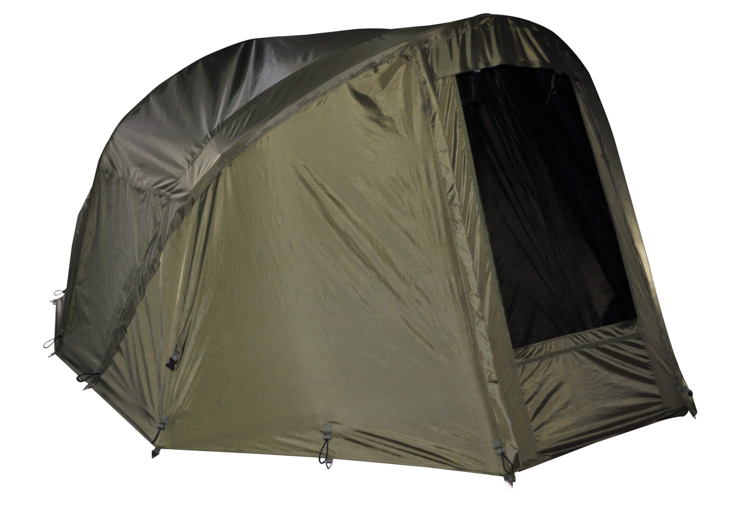 winterskin-fort-knox Ruime vistent voor karpervissers, perfect voor comfortabele buitensessies.
