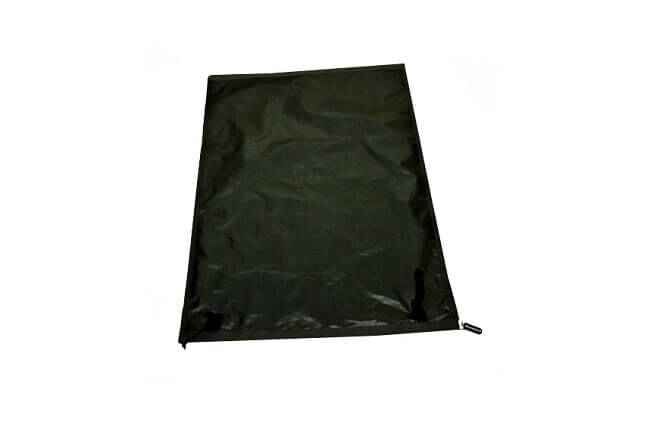 469_10 Bolsa de transporte negra duradera para guardar aparejos de pesca y aparejos para pescadores de carpas.