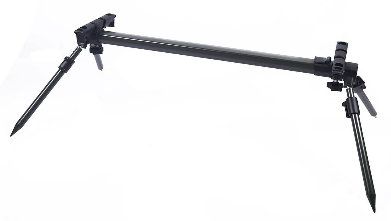 buzzerbar-rod-pod Verstelbare bankstick voor het karpervissen, zorgt voor stabiliteit en ondersteuning voor de hengels.
