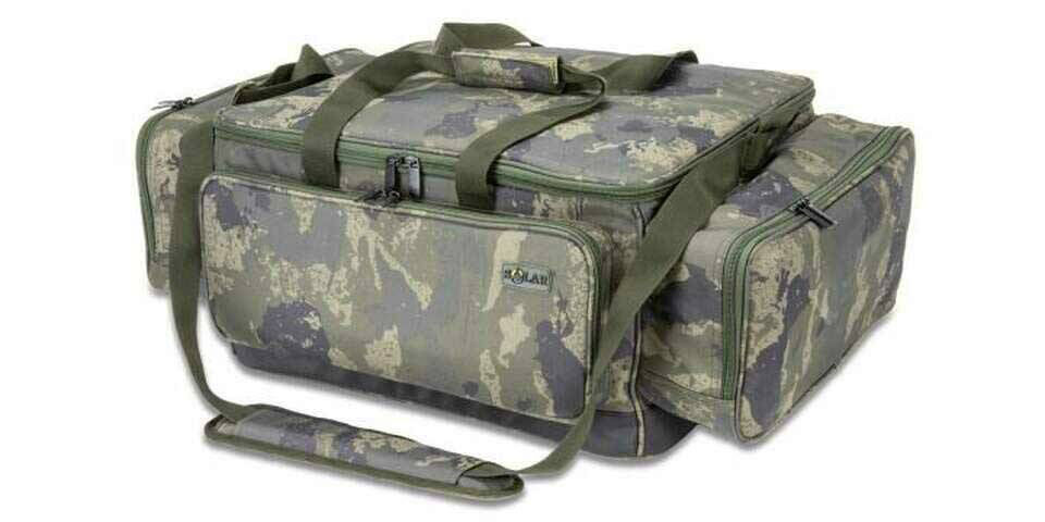 solar-ca09-carryall-large Odolná camo taška na rybářské potřeby pro organizaci vybavení a nezbytností pro kapraře.