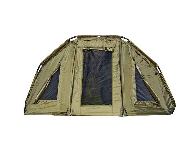 CM-One-Man-Castle-png548df21cd82c3 Tienda de pesca duradera para pescadores de carpas, que ofrece refugio y comodidad durante largas sesiones.