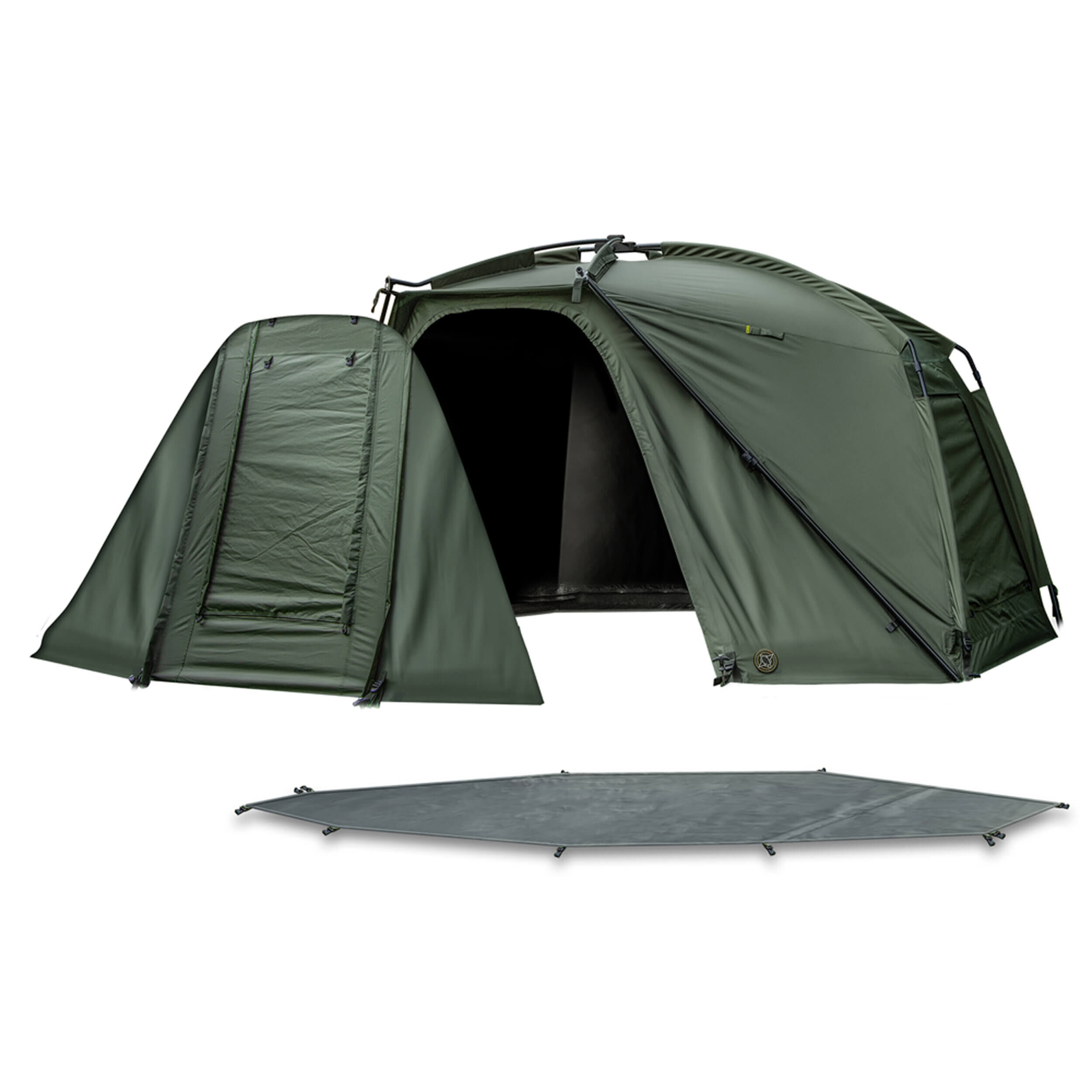 Solární systém SW Pro Uni Spider Bivvy Bundle Odolný rybářský stan s prostorným interiérem pro pohodlné výpravy za kapry.