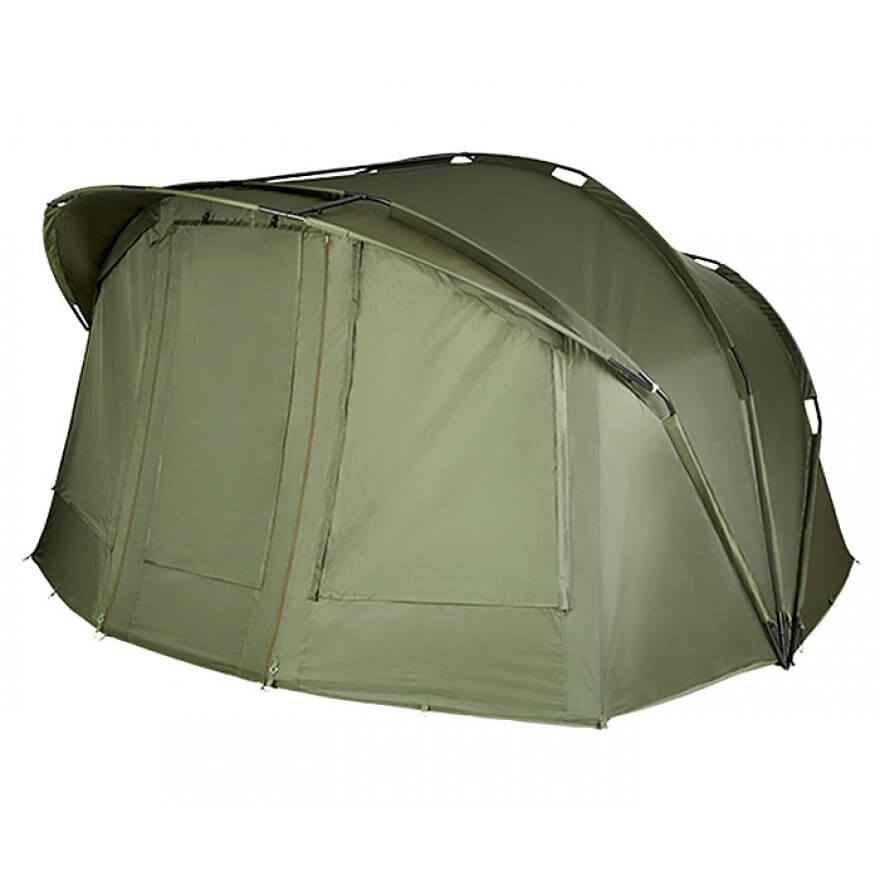 trakker_superdome_bivvy2 Tenda da pesca resistente per i carpisti, che offre riparo e comfort durante le lunghe sessioni.