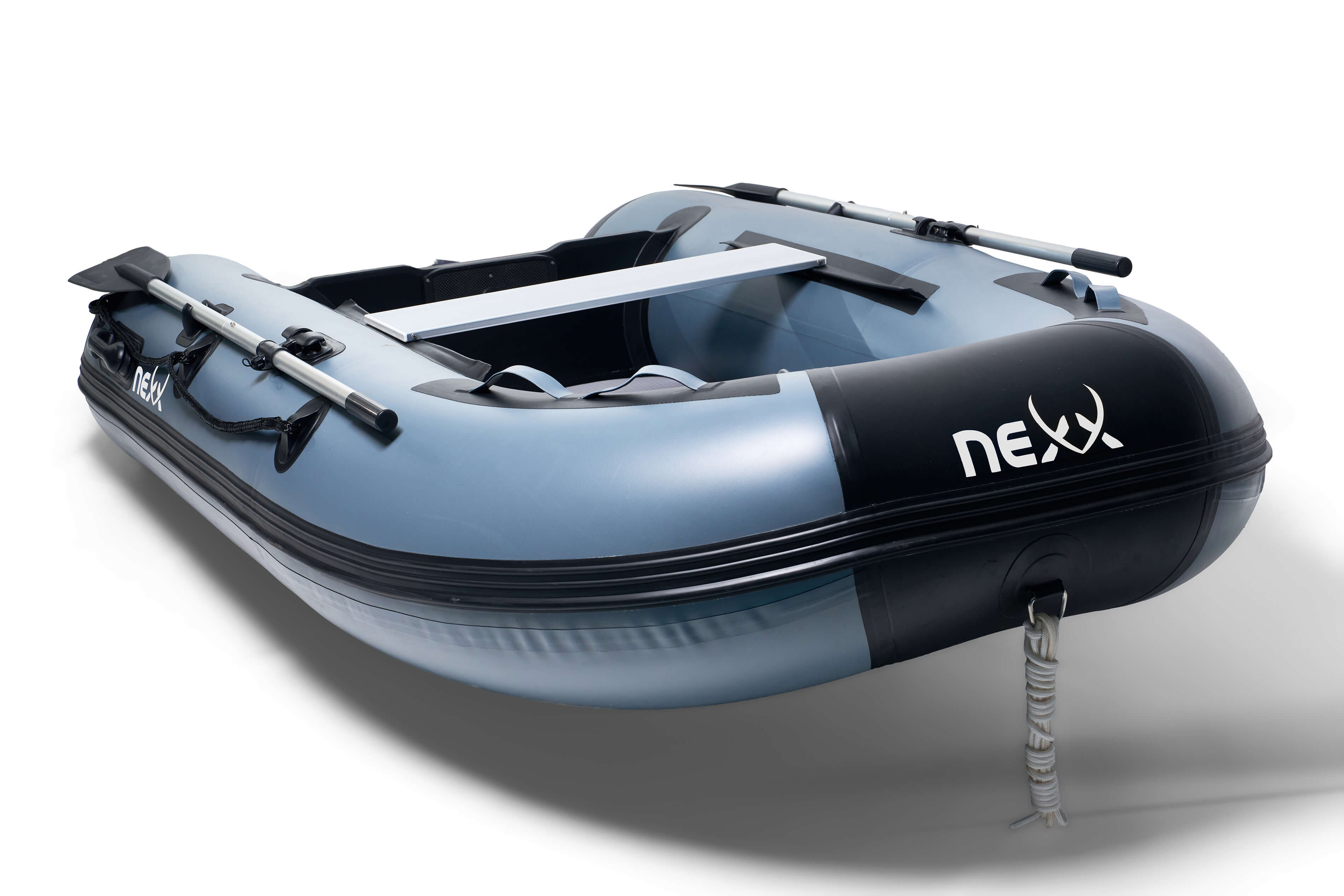 Opblaasboot NEXX 300 met luchtvloer Duurzame opblaasbare vissersboot, perfect voor karpervissers die op zoek zijn naar avontuur op het water.