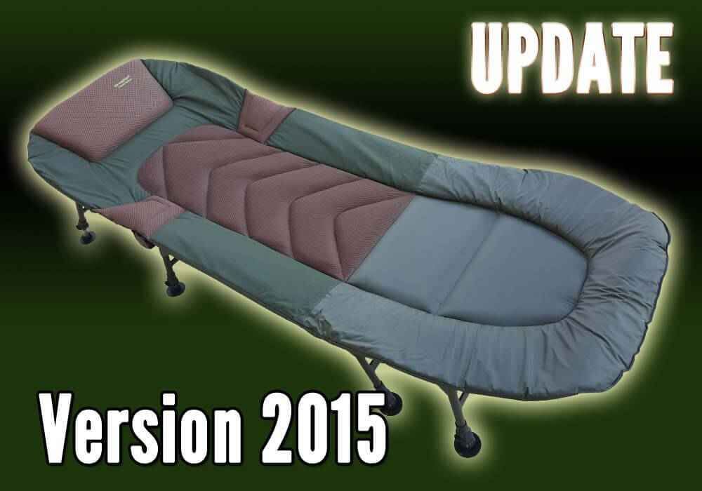 Noch mehr Angelliege, noch mehr Komfort