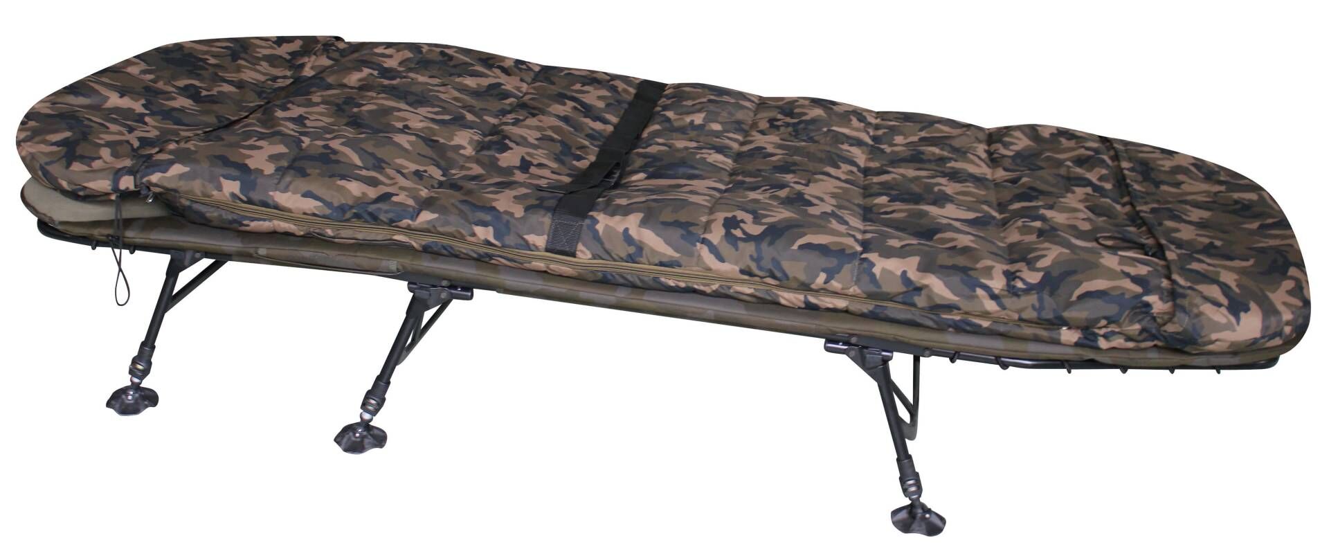 Camouflage Schlafsack 4-Jahreszeiten - Wasserdicht & Isoliert