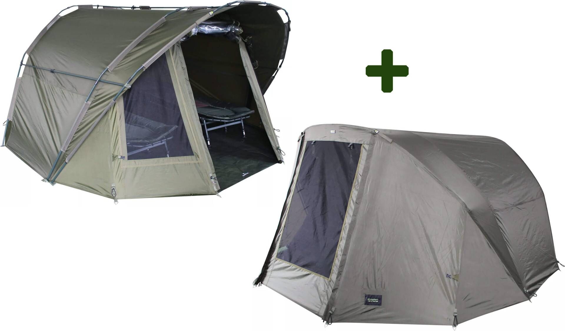 Tenda Fort Knox 2man Tenda Da Pesca MK-Angelsport - Cupola Bivvy - Foto 11